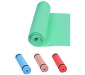 JARDIN202 - Esterilla Antideslizante Ejercicio – Colchoneta Yoga, Fitness, Pilates 50 x 180 cm con Correa - Esterilla Camping