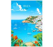 Spain Travel Poster Paris Gran Canaria Barcelona Madrid Granada Landscape Canvas Print Painting Wall Art Picture Room Home Decor