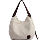 Yogodlns-Bolso de mano de Lona para Mujer, Bolsa de mano Moderna de alta calidad para Chica