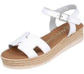Sandalias Oh! My Sandals Md5780 para niñas en color blanco