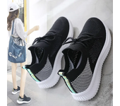 Women Shoes 2022 Spring White New Breathable Sports Mesh Versatile Summer  Hollow Walking Flying Woven No-slip Ladies Sneakers