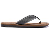 Joma SHAWAS2401 Chanclas para hombre en negro de piel sintética