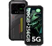 HOTWAV Hyper 7 Movil Resistente 5G 2025, 20GB+256GB/2TB, 10800mAh/33W Móvil Rugerizado Android 14, 6.6" FHD+ 120Hz 2K Movil Irrompible,  Dual-SIM/OTG/NFC/RGB/GPS