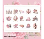 Mr. Paper 6 styles 30 sheets / pack PET waterproof sticker pack DIY handbook material bottoming decorative stickers