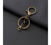 5pcs Metal Lobster Claw Clasps Keychain Swivel Trigger Hook Clips for DIY Keychain Ring Jewelry Making Supplies