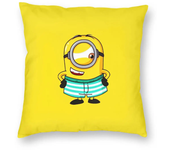 S-Minions Cute Cartoon Gru Pillowcase Soft Polyester Cushion Cover Decor Banana Pillow Case Cover Bed Wholesale 40X40cm
