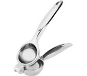 Exprimidor de limón manual portátil de acero inoxidable, pequeño exprimidor de limón, herramienta para exprimir