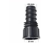1PC 1/2 3/4 Female Male Thread To 1/2 3/4 1 Inch Garden Hose Barb Connector 16mm 20mm 25mm Plastic Irrigation Pipe Fitting