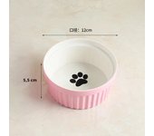 Wall-Mounted Ceramic Cat Dog Bowls Pet Cat Puppy Feeding Product Food Water Bowl For Cat Dog Pet Supplies
