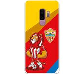 Funda original compatible con Samsung Galaxy S9 Plus - UD Almería Fondo Diagonales