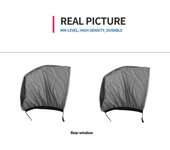 Enerfero Parasol de Coche Bebé, 2Pcs,Cortinas Lateral para Coche, Mosquitera para Coche, Doble Tejido para Máxima Protección contra Rayos UVA, Fácil instalación