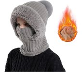 Gorro de punto para mujer Clockwisek para otoño e invierno, gorro de punto para mujer Stellaya, gorro de invierno de una pieza