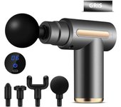 Mini Masajeador Eléctrico DUTRIEUX Para Relajación Muscular Y Fitness Equipo De Masaje Vibratorio With Cabeza De Masaje Rodillo Ideal Para Cuello Y Band