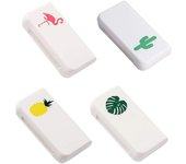 2Pcs 7 Days Pill Storage Box Mini Travel Portable Medicines Dispenser Box Multifunction Plastic Seven Compartment Sealer Box