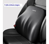 Car Memory Foam Headrest Set Car Neck Pillow Car Lumbar Waist Cushion Waist Support Car Seat Pillow Accessories Tools