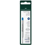 Faber castell blister 1 recambio para bolígrafo xb azul