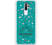 Funda compatible con Oppo A9 2020 - A5 2020 - La mejor enfermera del mundo