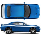 Pegatinas / Vinilos para coche franjas lateral/maletero Mopar compatibles con Dodge Challenger 2008 - 2020