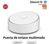 MOES Tuya ZigBee Wireless Gateway Hub Wired Multi-mode Bridge Bluetooth Remote Controller Mesh Smart Life APP Alexa Google Home