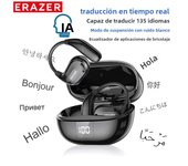 ERAZER XT66PRO Bluetooth Earphones ASMR Headsets DIY APP AI Translator Earbuds Wireless Headphones 13 Hours long life Display