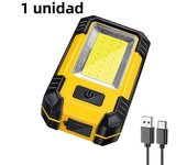 LED Work Lights Rechargeable Magnetic Light Portable Camping Lantern Worklight For Car Repairing 3600mah Power Bank FlashLight