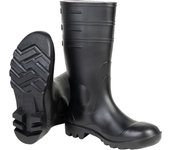 COFAN - Bota de Agua | Alta de Seguridad S-5 | Color Negro | Fabricada PVC