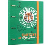 Carpeta 4 anillas stranger things high school