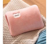 Rechargeable Hot Water Bottle Cute Electric Hand Warmer EU Plug Reusable Hot Compress Bag Heating Pad Hand Pocket Warmer