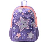 Mochila Totto España Star Cat L Niña Poliéster Satín Metálica