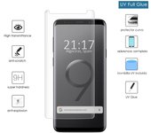 Tumundosmartphone Protector Cristal Templado Completo Curvo UV Full Glue para Samsung Galaxy S9 Plus