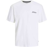 Camiseta Jack & Jones Beau Tee Ss Frontprint Crew Neck Ln