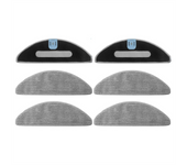 6 PCS Parts Mop Pads for iRobot Roomba Combo I5, I5+,J5, J5+ Robot Vacuum Microfiber Washable Reusable Mopping Cloth