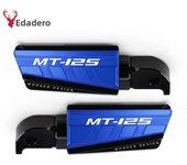 For YAMAHA MT03 MT 03 MT10 MT-10 MT125 MT 125  2021 2022 Motorcycle Accessories CNC AlumRear Foot Pegs Rests Passenger Footrests