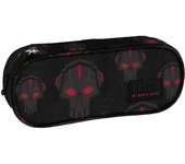 DERFORM PORTATODO CON ORGANIZADOR RED MONSTER BACK UP 23x9x5 Cms.