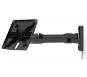 Brazo oscilante Brazo de seguridad de montaje VESA - Gira - Gira - Se inclina - Negro