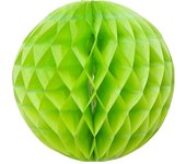 6 "Papel de tejido panal bola linternas boda decoración del hogar verde