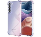 Ociodual Funda de TPU para Samsung Galaxy S22 Plus, Carcasa Flexible con Esquinas Reforzadas Antigolpes, Protección en Cámaras, Silicona Transparente