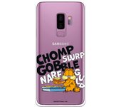 Funda original compatible con Samsung Galaxy S9 Plus - Garfield Lasagna