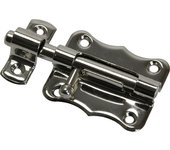 Orework Cerrojo 384 Cromado - 40 Mm para Puertas de Trasteros y Garajes