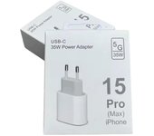 Cargador rápido PD USB C de 35W para iPhone 15 Pro Max  16 - 16 PRO MAX -11 12 13 14 adaptador de corriente X XS 8 accesorios de teléfono de carga rápida