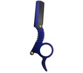 Traditional Straight Plated Stainless Steel Straight Edge Razo Folding Handle Razor Professional Men Razor with Easy Blads