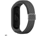 Bracelet for Mi band 6 7 Strap Elastic adjustable Nylon Braided Miband4 miband 5 correa Wristband for xiaomi Mi band 4 3 5 6 7