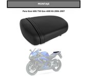 Motorcycle Accessory Rear Passenger Pillion Seat Cushion For SUZUKI Gsxr 600/750 Gsx-r600 Gsx-r750 K6 2006-2007