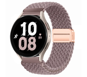 20mm 22mm Braided Nylon Strap for  Huawei Watch GT/GT3 Pro/Samsung Galaxy Watch 6 5 4 Magnetic Bracelet for Amazfit GTR/GTS Band