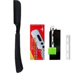 Feather Shaver Straight Edge Barber Razor Stable Haircut Beard Eyebrow Shaving Tool Hairdresser Trimming Gift