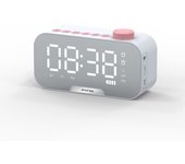Botón giratorio de espejo Altavoz Bluetooth Tarjeta creativa Regalo Reloj despertador Tarjeta multifunciónNecklaces and PendantsAccessories & Gifts