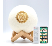 Muslim Quran Speakers Wireless Bluetooth Speakers Night Light  3D Moon With APP Control Islam Speaekr Koran Touch Lamp Player