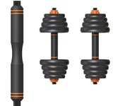 Kit de pesas 35 kg Xiaomi Fed: mancuernas (pesos + barras) + barra