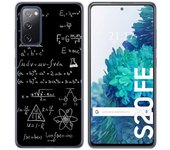 Tumundosmartphone Funda Gel Tpu para Samsung Galaxy S20 FE diseño Formulas Dibujos