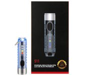 ESMARTER KeyChain Light LED Flashlight Outdoor Camping Small Flashlight Can be Carried in The Pocket and Has a Long Battery Life